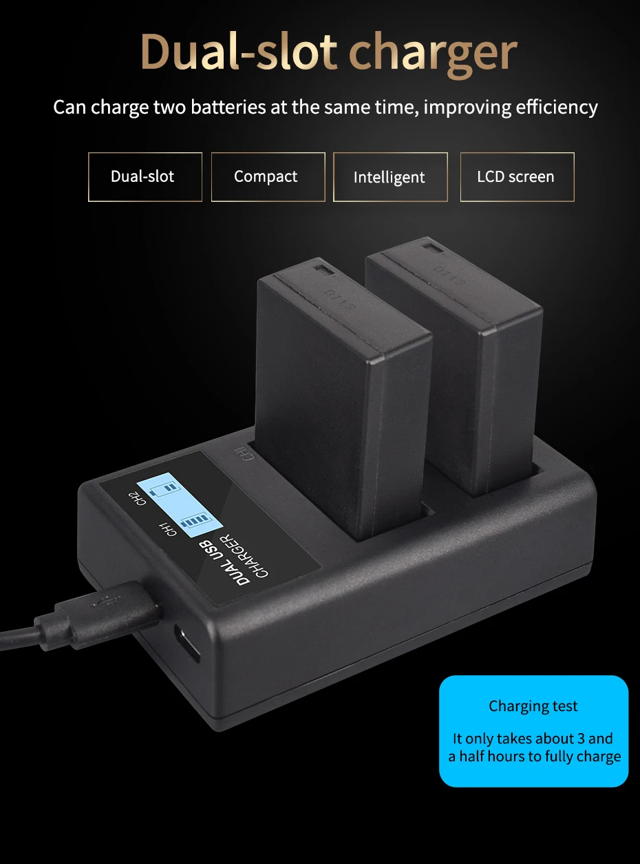 PALO 1200mAh NP-W126 NP W126 NPW126 Baterie + Podwójna ładowarka LCD do FUJIFILM X100V X-T200 X-T100 X-T3 X-A2 X-A7 X-E2 X-E3 X-H1