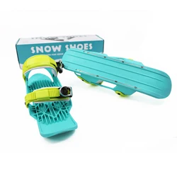 Mini Snowblade Ski Patins para Esportes Ao Ar Livre, Sapatos De Esqui, Modelos Universais, Skiboard, Presente