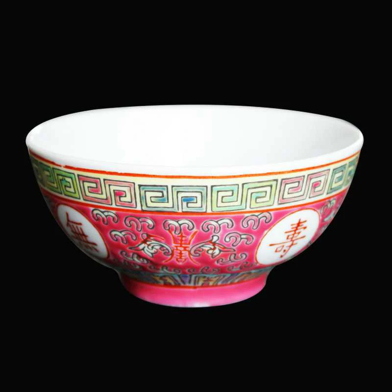 Jingdezhen Bowl Chinese style Factory Products Zhengde Straight Mouth Old style Tableware Ceramic Bowl Noodles Bowl Soup Bowl