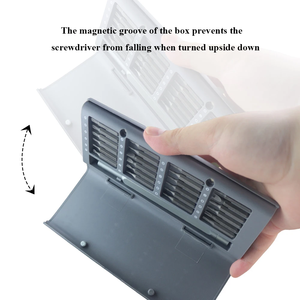 24 in 1 Magnetic Screwdriver Bit Set RepairTool Screw Driver Set Torx Screwdrive With Light Weight  Hand Tool Mobile Phone Tools