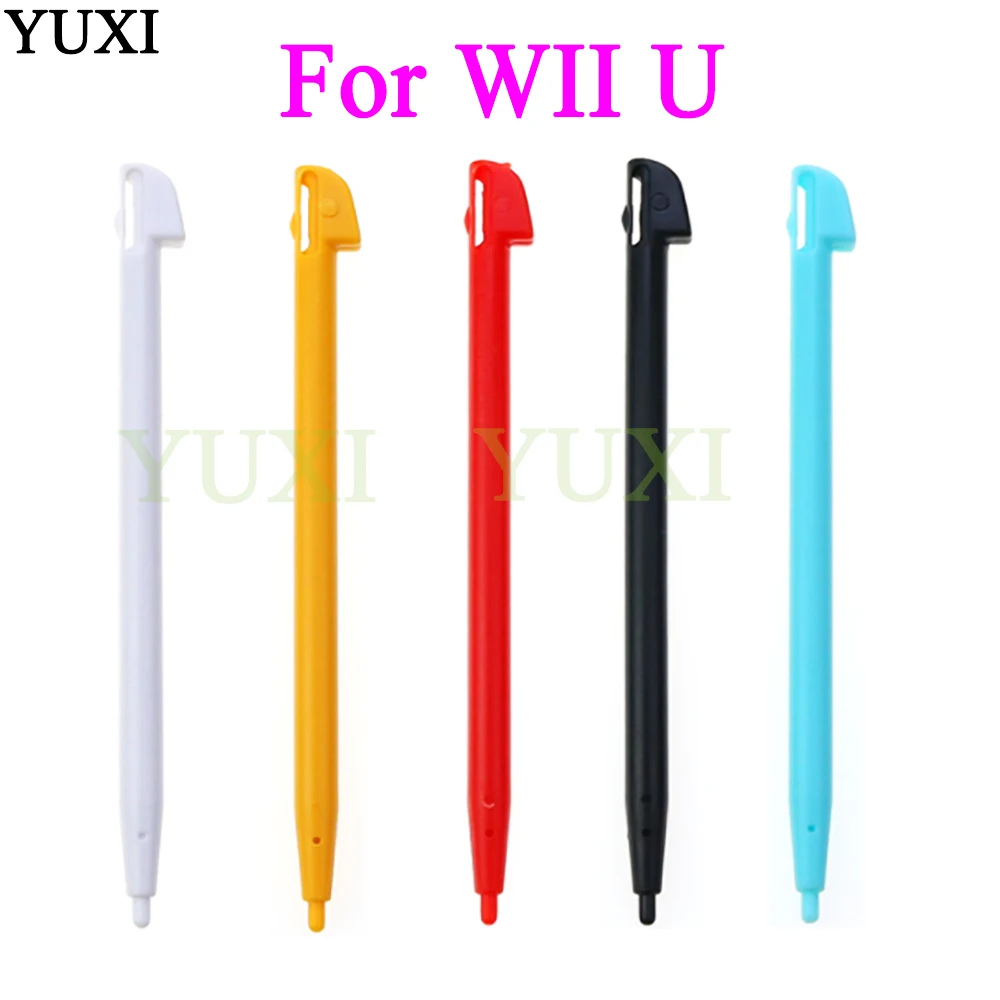 YUXI 1PCS Mobile Touch Pen Touchscreen Pencil For WIIU Slots Hard Plastic Stylus Pen For Nintend Wii U Game Console