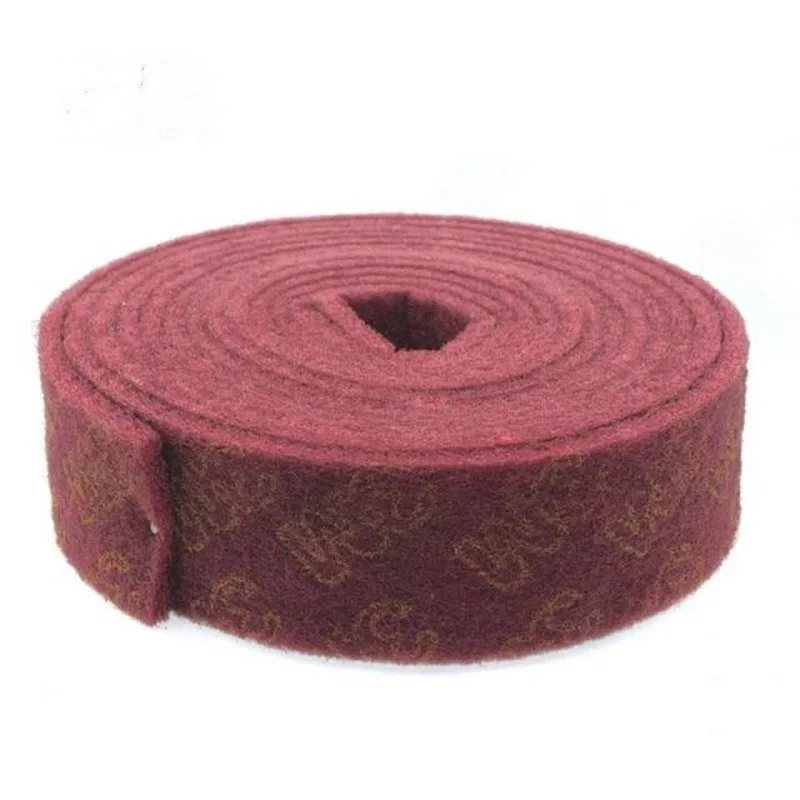 5M Brushed stainless steel Scouring pad Abrasive Tools Rust removal Polishing for industry Metals Wood Paint Hand brush Tool