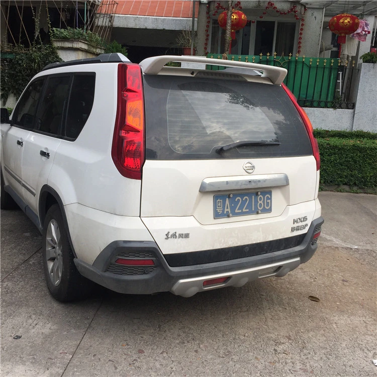 For NISSAN X-Trail MX6 Spoiler 2005-2013 X-Trail WLIGH spoiler High Quality ABS Material Car Rear Wing Primer Color Rear Spoiler