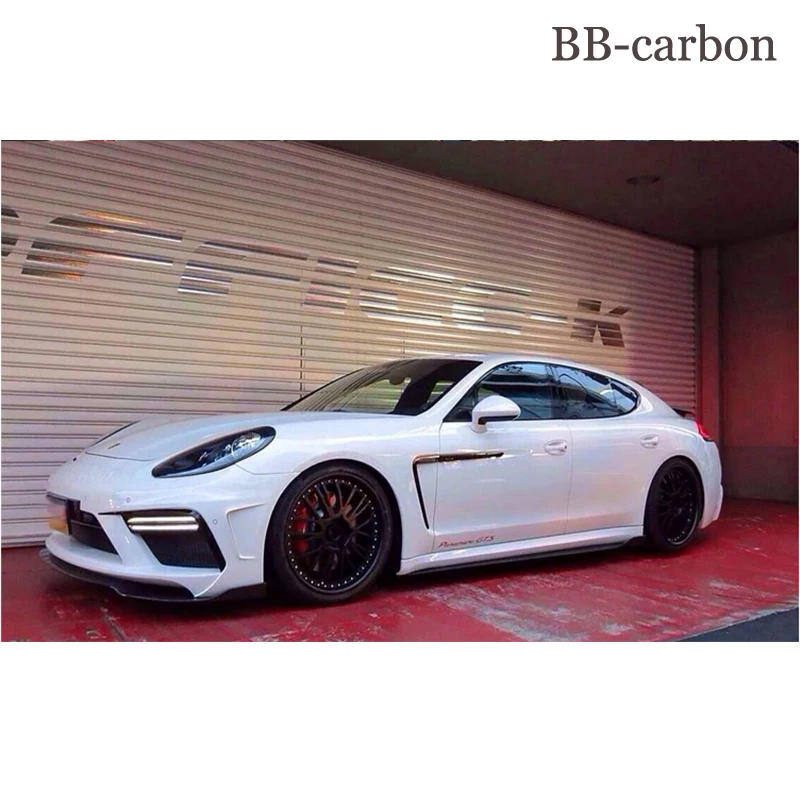 High Quality Carbon Fiber Side Skirts Car Body Kit For Porsche Panamera 970 A Style 14-16