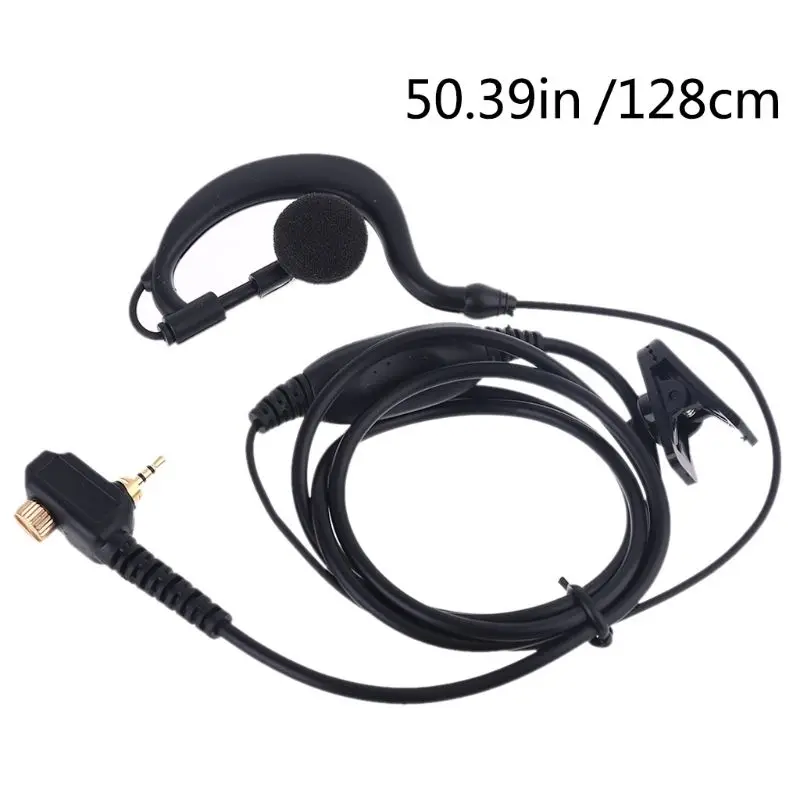 1Pin 2.5mm Earpiece Headset with Mic for Motorola,MTH600 MTH650 MTH800 MTP850 MTS850 Two Way Radio