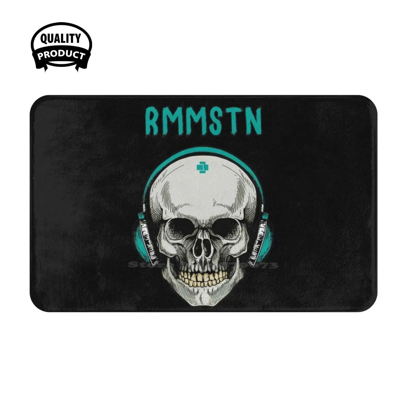 Rmmstn Green Soft Cushion Home Carpet Door Mat Car Rug Rmmstn Deutchland Heavy Metal Metalhead German Music German Metal Du