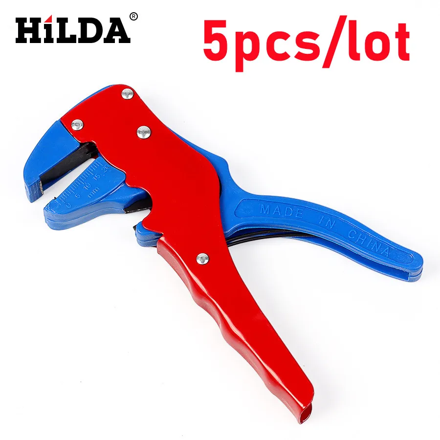 5pcs/Lot Mini Small Sized Automatic Wire Stripper Duckbill Wire Stripper 0.2-6 Square mm Easy Wire Stripping