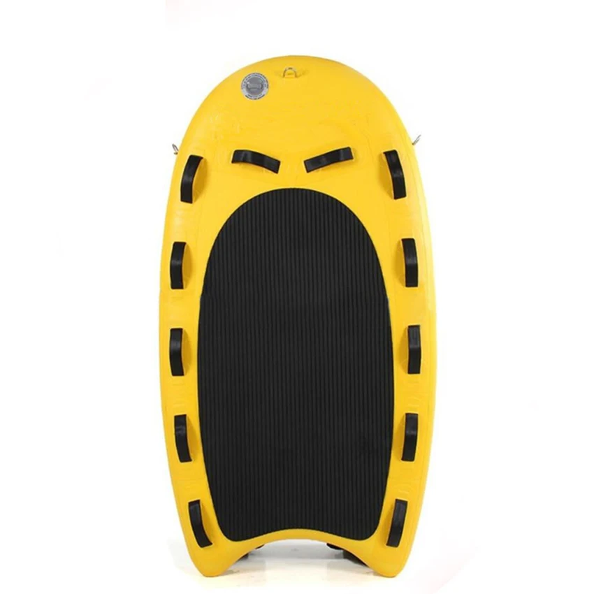 

1.75m Inflatable Rescue Sled Surfing Body Board Yacht Swimming Floating Mat Surfboard for Water Rescuing with Manual Air Pump