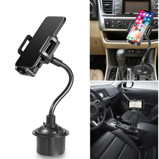 Universal Car Cup Holder Mount for Phones and Bottles