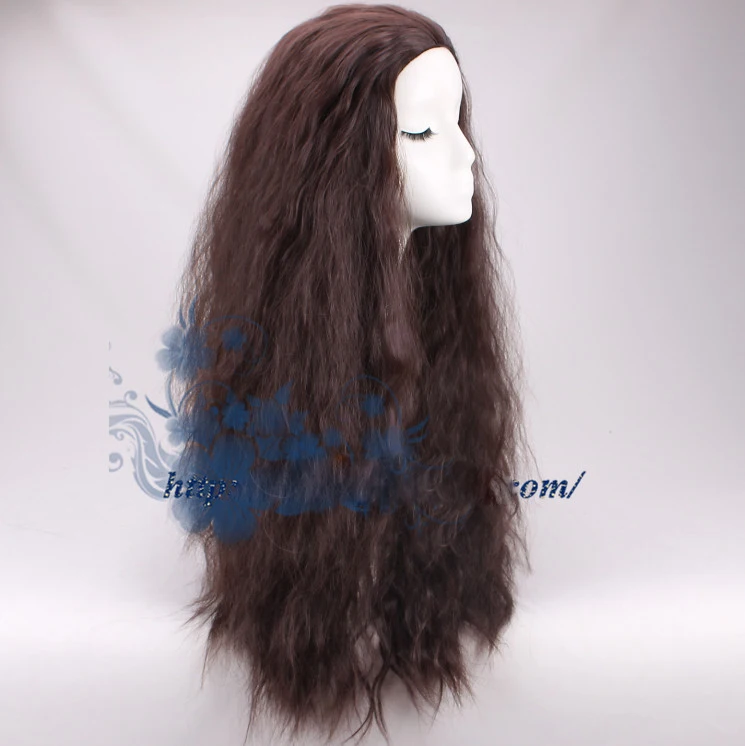 Moana Waialiki Cosplay Wig Costume Princess Moana cosplay wig Halloween women long big afro kinky curly wave black wigs