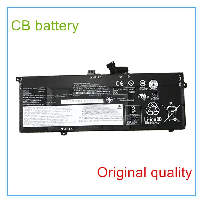 Original quality 11.1V 48Wh L18M6PD1 Battery 02DL017 L18C6PD1 L18L6PD1 for X390 02DL018 02DL019