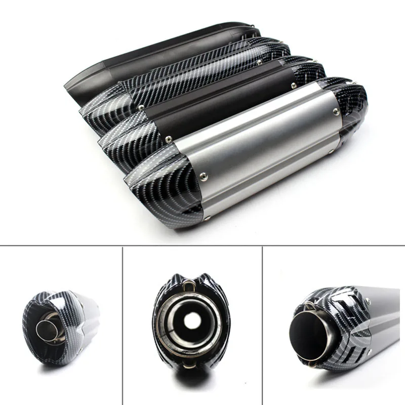 Exhaust Silencer Motorcycle Exhaust Muffler DB Killer Silencer End Catalyst DB Killer FOR Mivv Exhaust Silencer