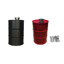 New Arrivel 25oz Creative My Water Bottle Vodka Oil Drums Whisky Flagon Portable Stainless Steel304 Alcohol Liquor Hip Flask