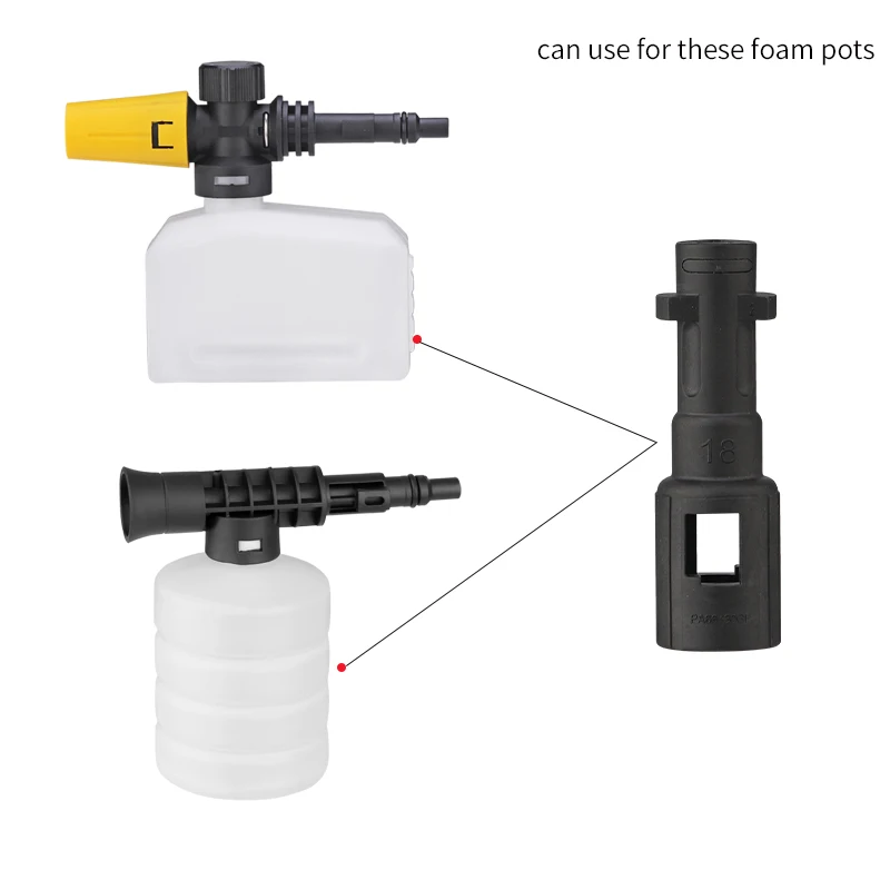 Car Washer Connect Between Jet Lance Nozzle Or Foam Lance and for Karcher K1 K2 K3 K4 K5 K6 K7 High Pressure Cleaner