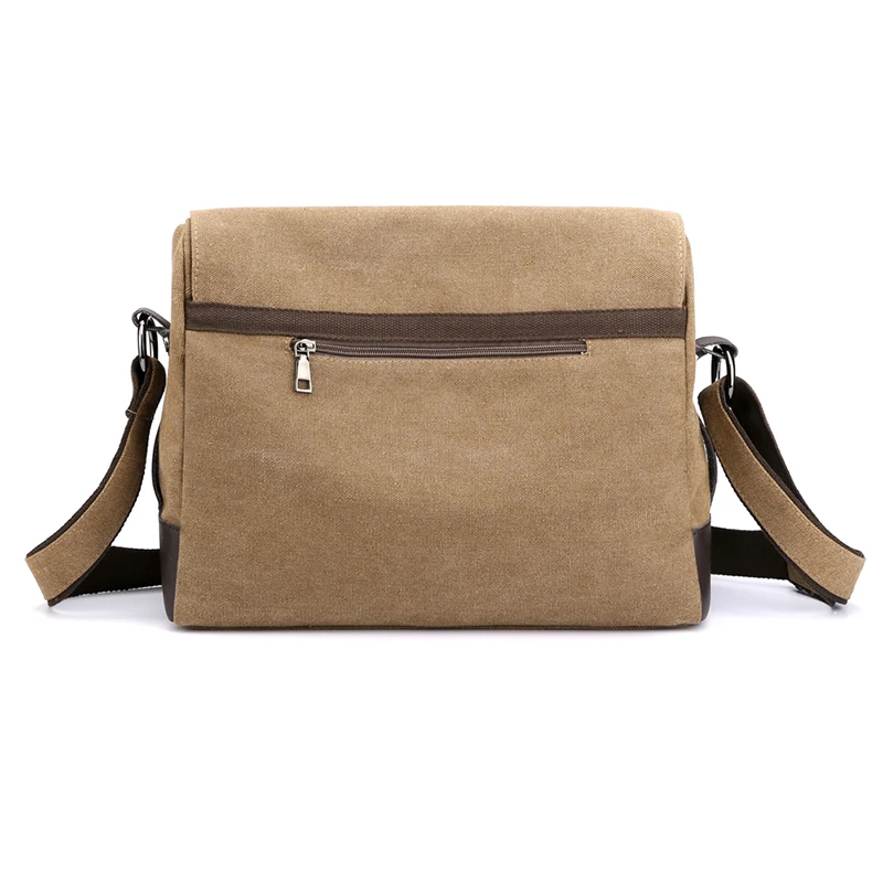 Vintage Men\'s Shoulder Bag High Quality boys Crossbody Bag Casual man Messenger Bag Canvas male Business Handbags 2024 New