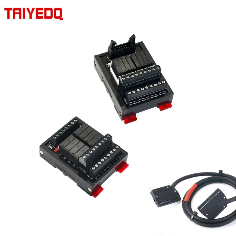 

Relay Module 4 8 16 32 Channel Din Rail General Trigger Intermediate Relay Output Module 24V 5V Socket Wiring