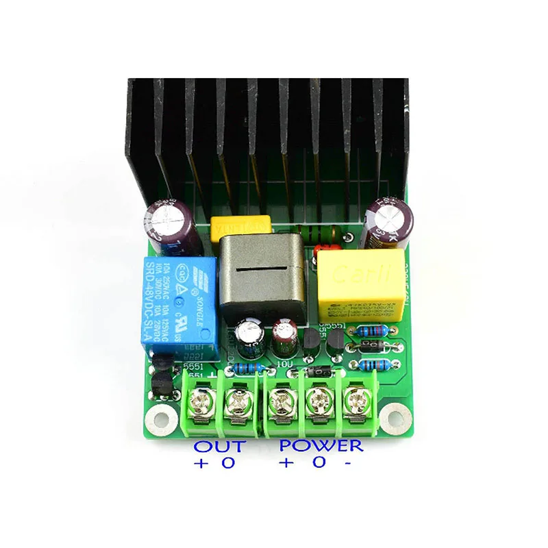 L15D-PRO IRS2092S класс D моно 300 Вт цифровой усилитель мощности готовая Плата усилителя с релейной защитой