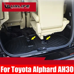 Rear Trunk Mat Car Trunk Leather Mats Parts Rear Boot Liner Styling Anti-Dirty For Toyota Alphard Vellfire 30 Series AH30