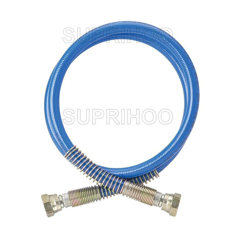 Whip Hose Airless Spare Part 287003 2m Length Tube With Joints For Sprayer 390 395 490 495 595 Connection High Pressure Pipe