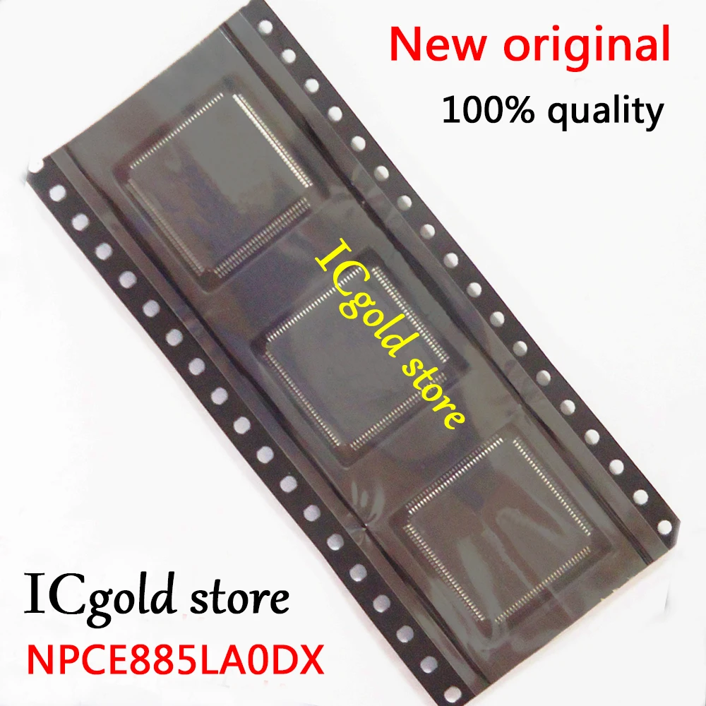 2pieces NPCE885LAODX  NPCE885LA0DX  QFP-128 chipset