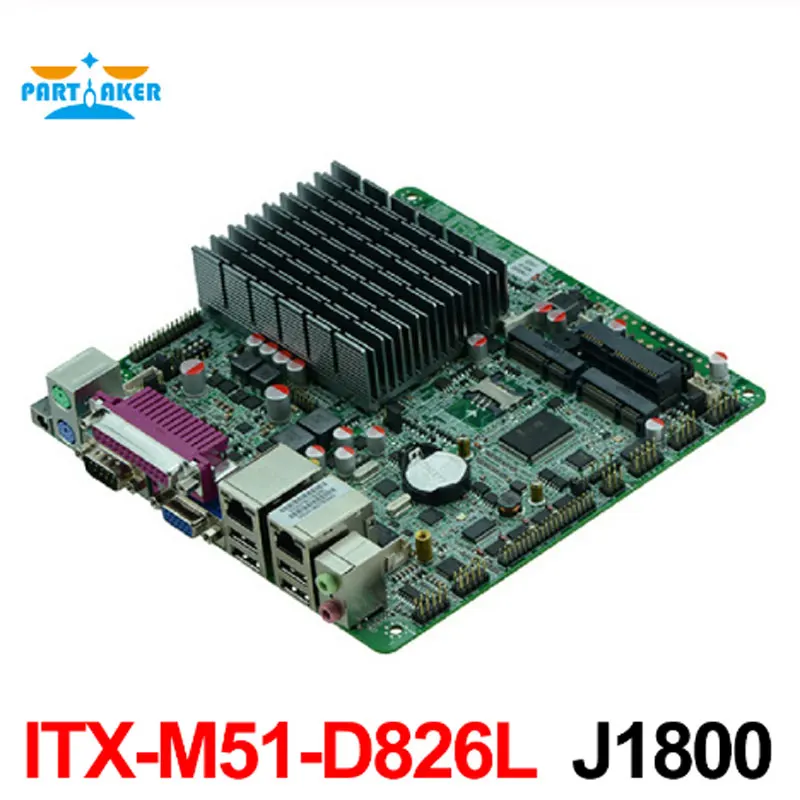 

Based on Bay trail SOC platform motherboard with onboard cpu mini itx mainboard with J1800 CPU Fanless designed