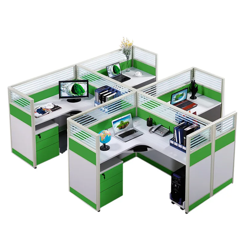 Office card bit modern combination desk study simple screen desk spot