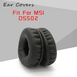 Almohadillas de repuesto para auriculares MSI DS502, almohadillas para los oídos, espuma de esponja de cuero PU