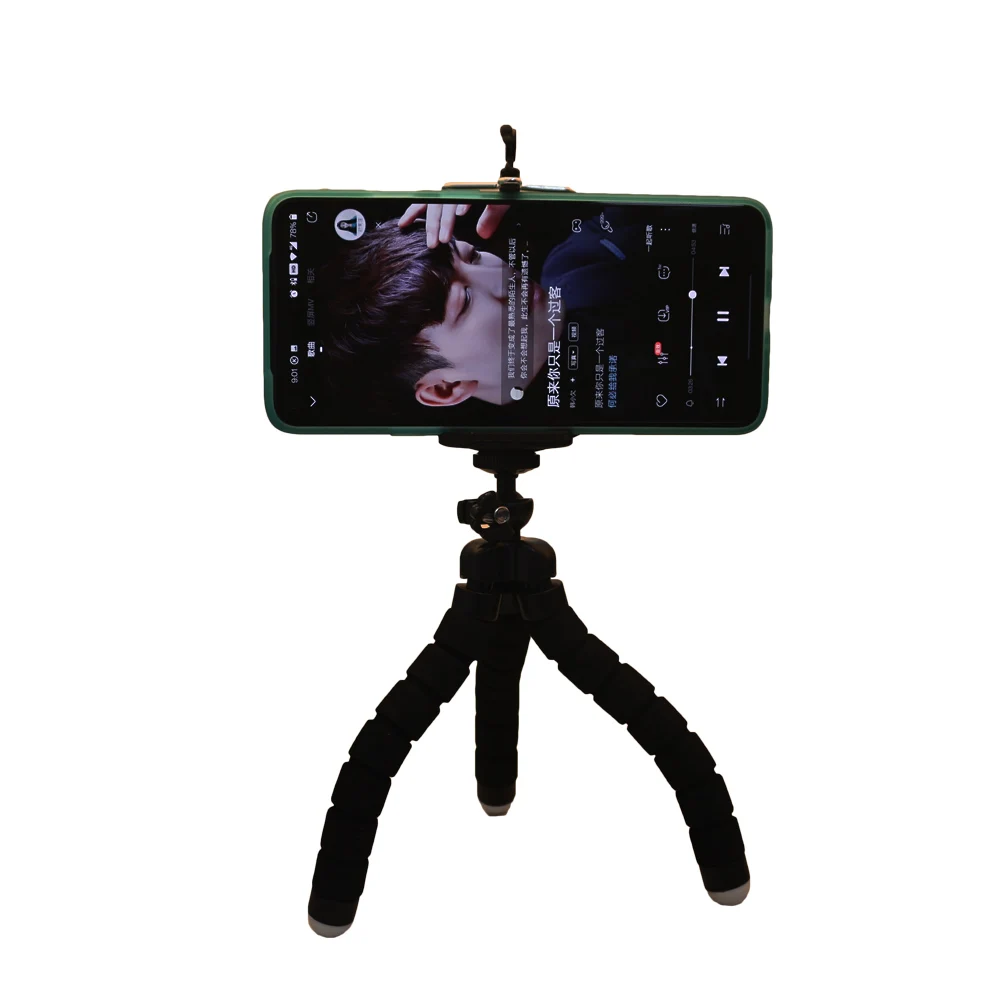 Mobile Phone Stand Car Phone Holder Flexible octopus Tripod Bracket Digital Camera Mini Portable Flexible Desktop Stent