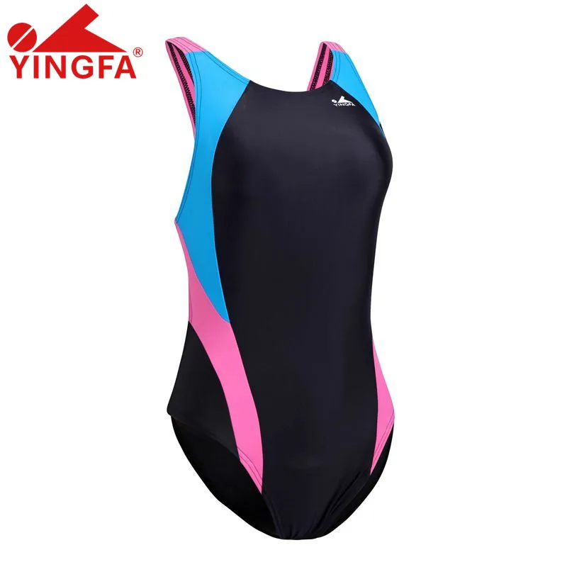 YINGFA 976 costume da bagno intero allenamento professionale Sport donna ragazza allenamento costumi da bagno costume da bagno ad asciugatura rapida