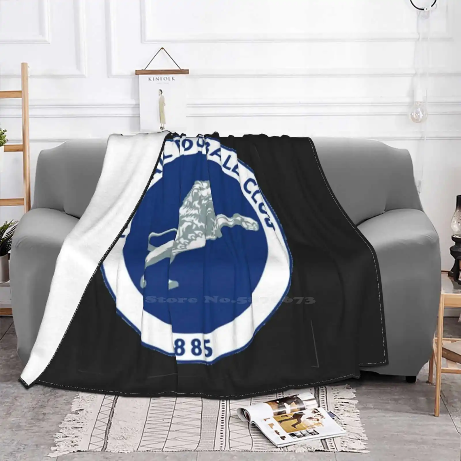 Millwall Football Club 1885 Millwall Fc The Lions Fashion Soft Warm Flannel Blanket Millwall Football Club 1885 Millwall Fc The