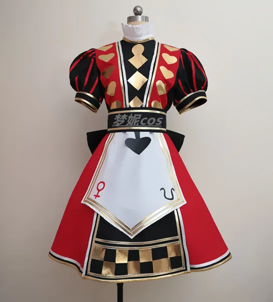 Alice: Madness Returns The royal/poker outfit Cosplay Costume custom any size