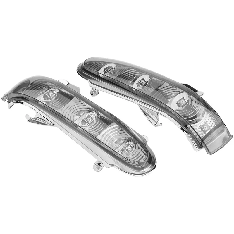 Indicador de luz de espejo Retrovisor lateral para coche, señal de giro para Mercedes Benz Clase S/CL, W220, W215, 1999-2003, humo, 1 par