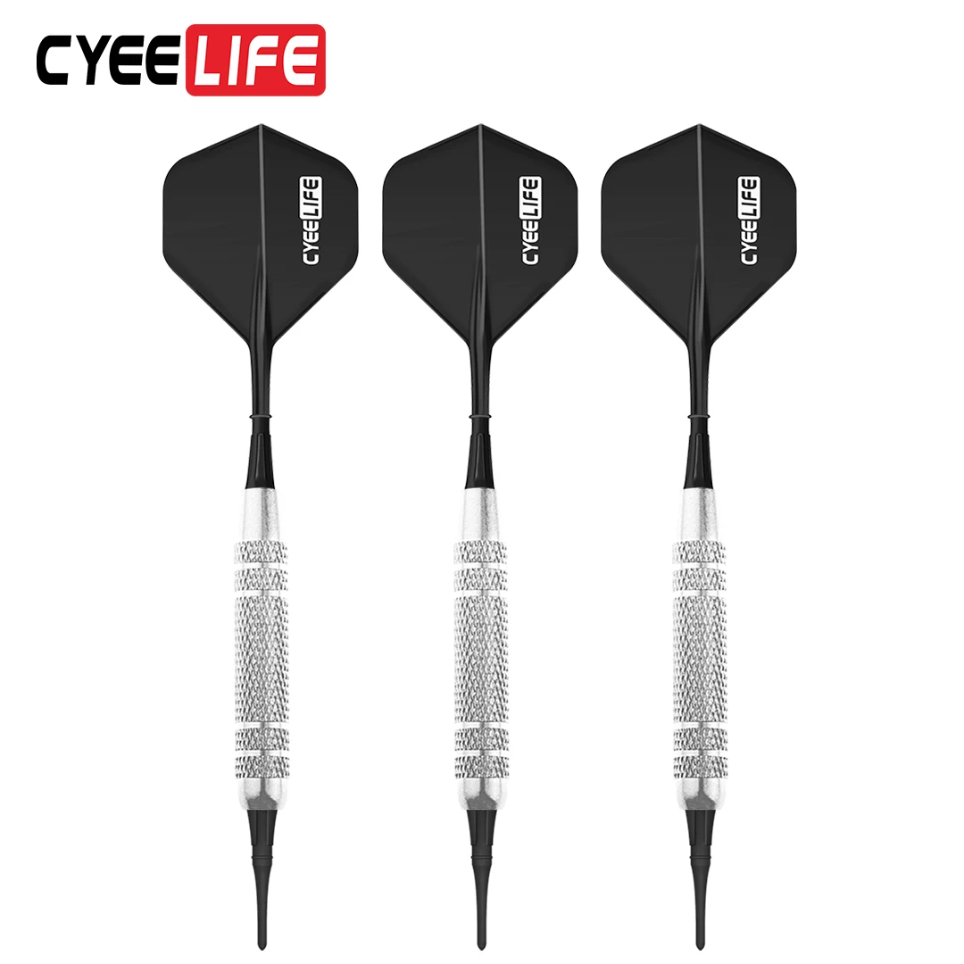 CyeeLife 14/16/18G Đầu Mềm Phi Tiêu Chuyên Nghiệp Điện Tử Với Phi Tiêu Nylon Đầu Mềm Điểm Phi Tiêu Phụ Kiện