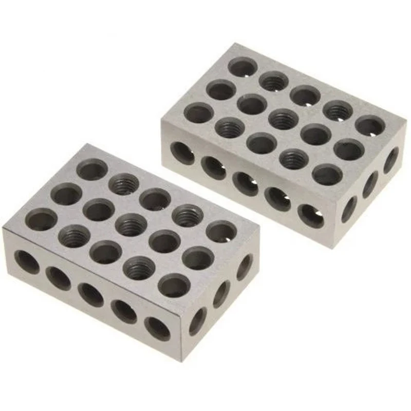 Precision Blocks Hardened Steel 1-2-3 Blocks 0.0001\