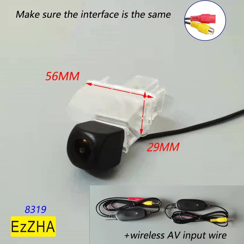 

Fisheye Rear Camera Reversing Backup Camera Rearview License Plate Parking Camera Waterproof for Citroen C4L DS4 DS 4 2010-2015