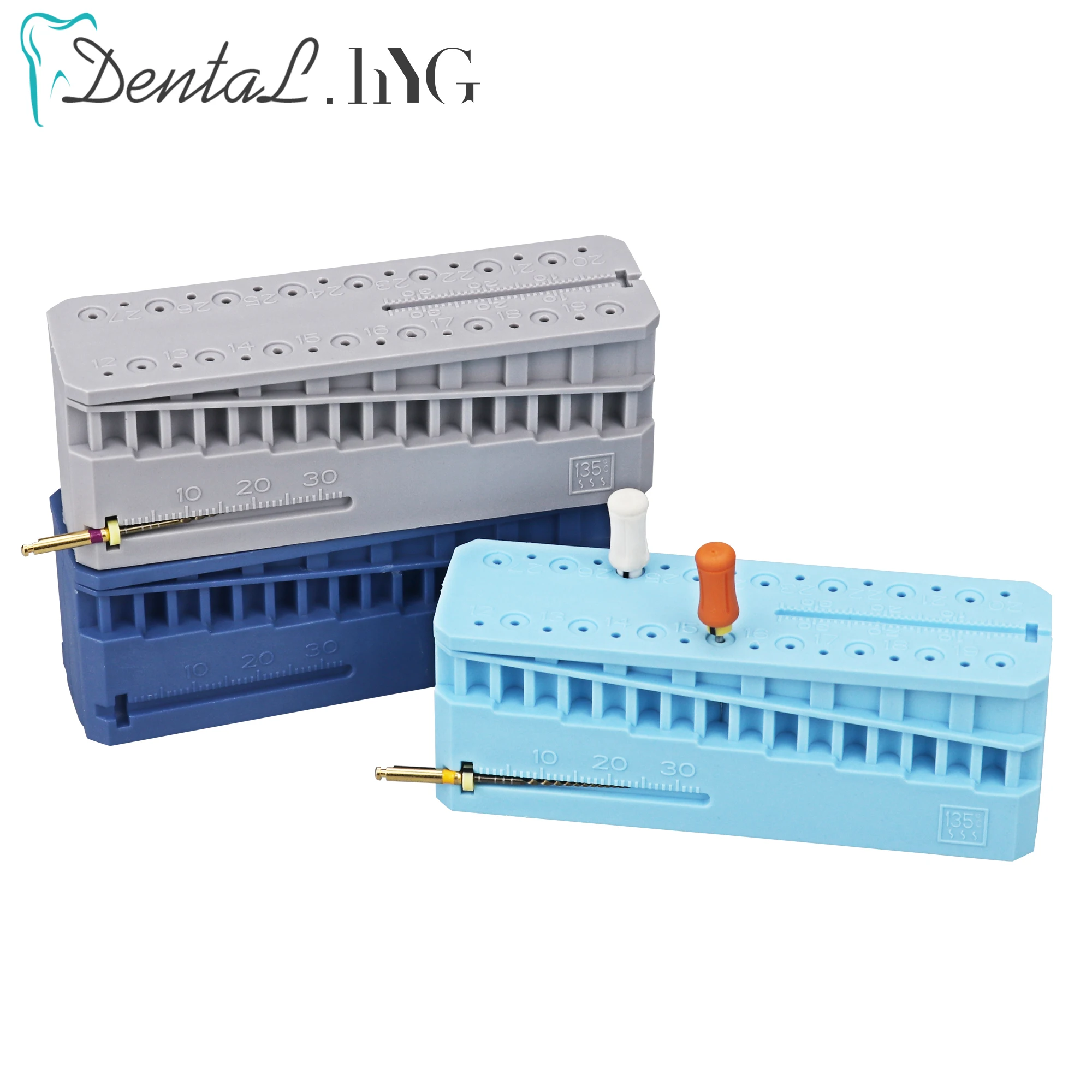 

Plastic Dental Mini Endo Measuring Autoclavable Endodontic Block Files Dentist Instrument Ruler Blue 8. 9x2.6x3.2cm oral Tools