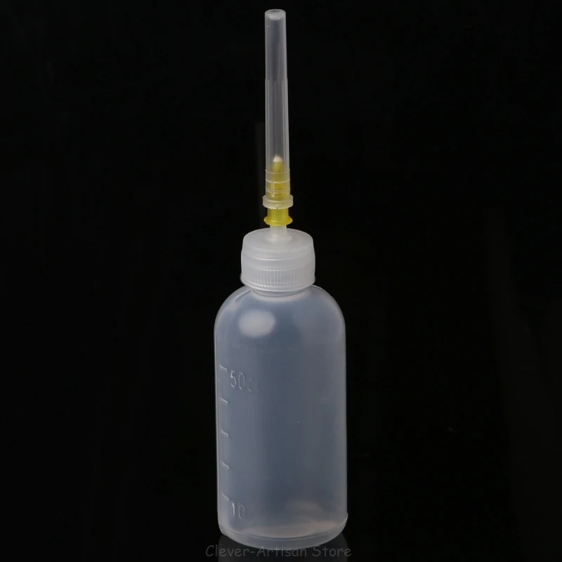 50ml Dispenser Bottle for Rosin Solder Soldering Liquid with 1 Needle Au 26 20 Dropship