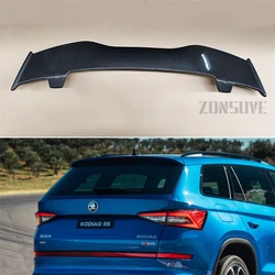 For Skoda Kodiaq 2017-2020 Spoiler ABS Plastic Hatchback Roof Rear Wing Body Kit Accessories