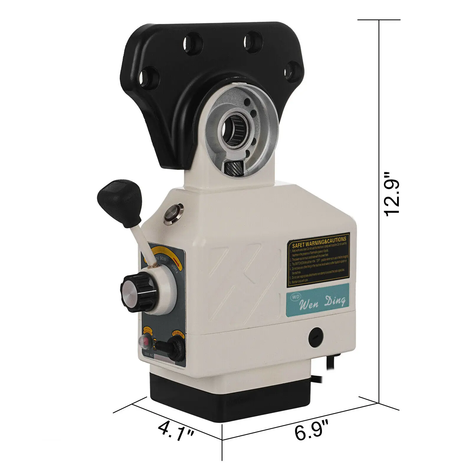 X-Axis Power Feed Torque for Bridgeport Type Milling Machine Coordinate Torque Milling Table Machinery 200 Rpm 150lb