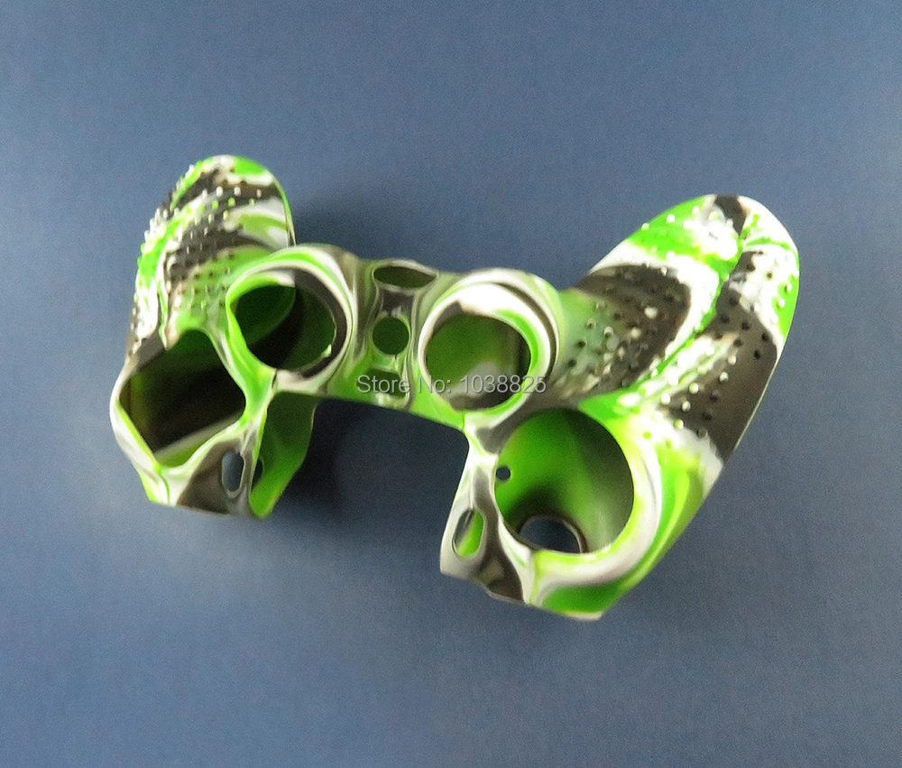 1 PC Anti-SLIP ซิลิโคนที่มีสีสัน Controller สําหรับ Sony PS4 Pro Slim Gamepad ผิวกรณี Controller