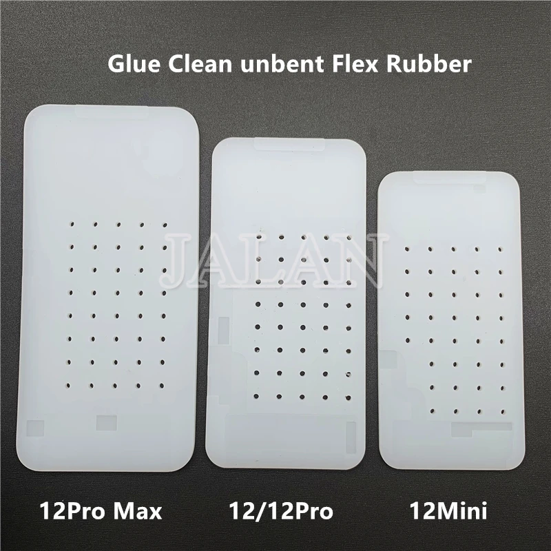 Glue Remove Rubber Mat For IP 12mini 12 Pro Max LCD Display Screen OCA Cleaning Use With LCD Separator Machine