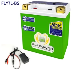 Deep Cycle 12v 4Ah Motorcycly Lifepo4 Starter Battery 7-A  CCA 260A Repalcement Of Lead Acid Battery With BMS