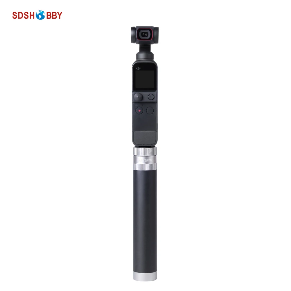 Sunnylife Aluminum Alloy Extension Rod Handheld Retractable Selfie Stick for Action 2/OM 5/GoPro 10/POCKET 2/FIMI PALM 2