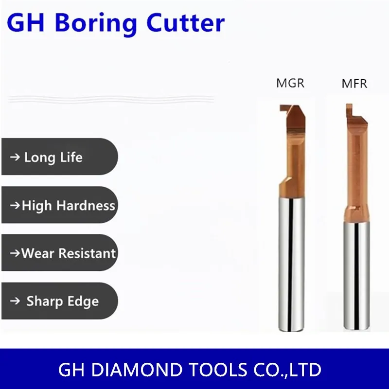 Boring tool turning lathe groove cutter Tungsten Carbide Alloy grooving bar Thread Machining metal bore for steel aluminum yg6