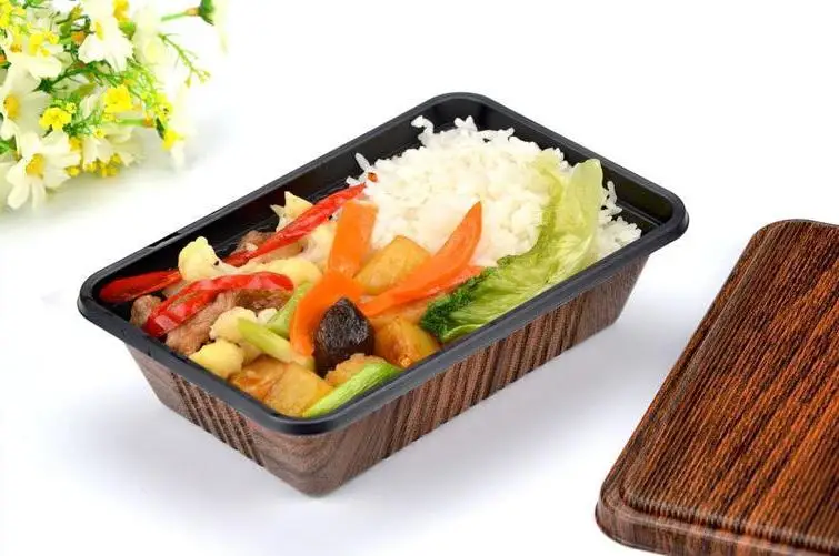 

Free Shipping+wholesale Creative Wood Grain Design Disposable Food Container Snack Packing Boxes,200pcs/lot Wholesale