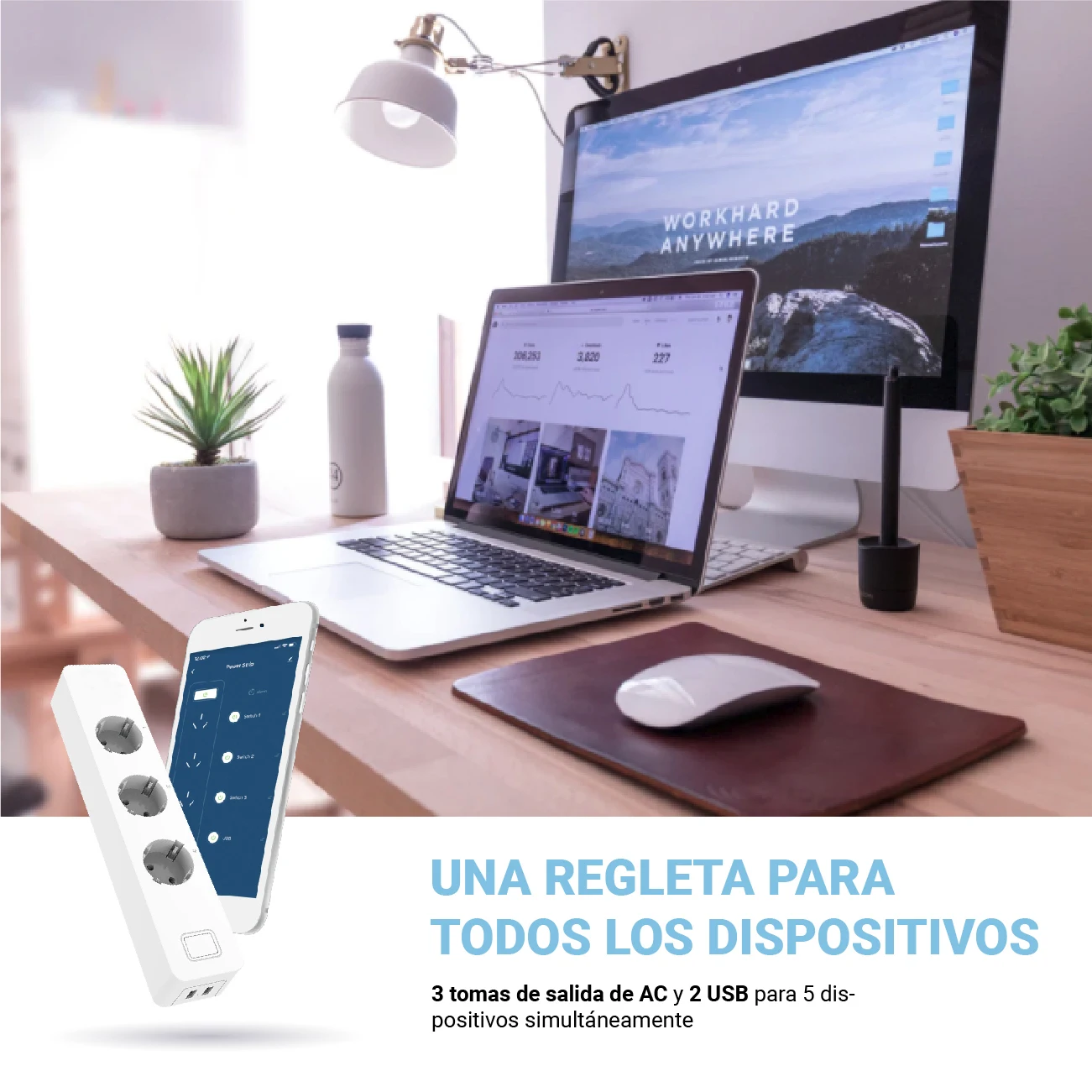 Wifi المقبس الذكية قطاع الطاقة الاتحاد الأوروبي 3 منافذ التوصيل الذكية 2 USB الحياة الذكية APP التحكم الصوتي العمل مع اليكسا وجوجل مساعد المنزل