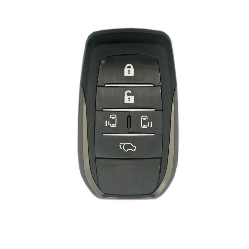 

Keyless Entry Smart Remote Control Key Shell Case For Toyota Previa Alphard Noah 5 Button Car Alarm Housing Fob Key Cover