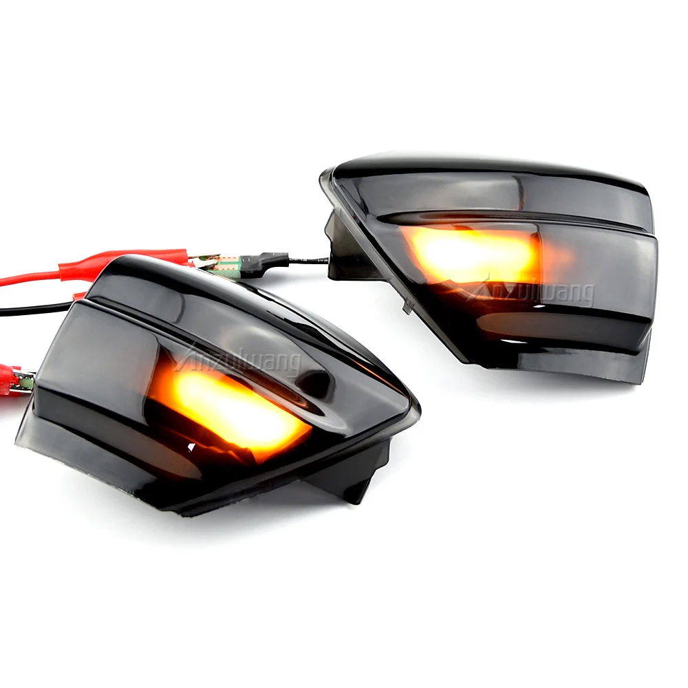 2X LED Dynamic Turn Signal Light Side Mirror Sequential Blinker Indicator Lamp For Ford S-Max 07-14 Kuga C394 08-12 C-Max 11-19