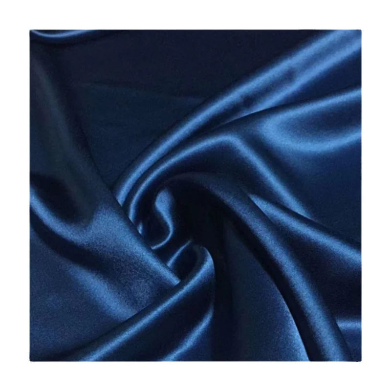 

Width 59'' High Grade Solid Color Smooth Comfortable Satin Triacetic Acid Fabric By The Yard For Windbreaker Pant Dress Material