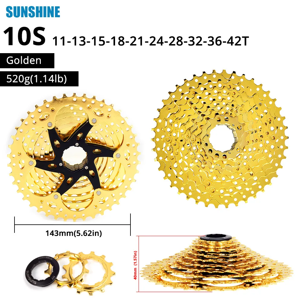 Cassete k7 9v 10v 11v 12v 11x32/36/40/42/50T Flywheel Kaseta Cassette Casete Speed Freewheel Bicycle Mountain Bike Sprocket